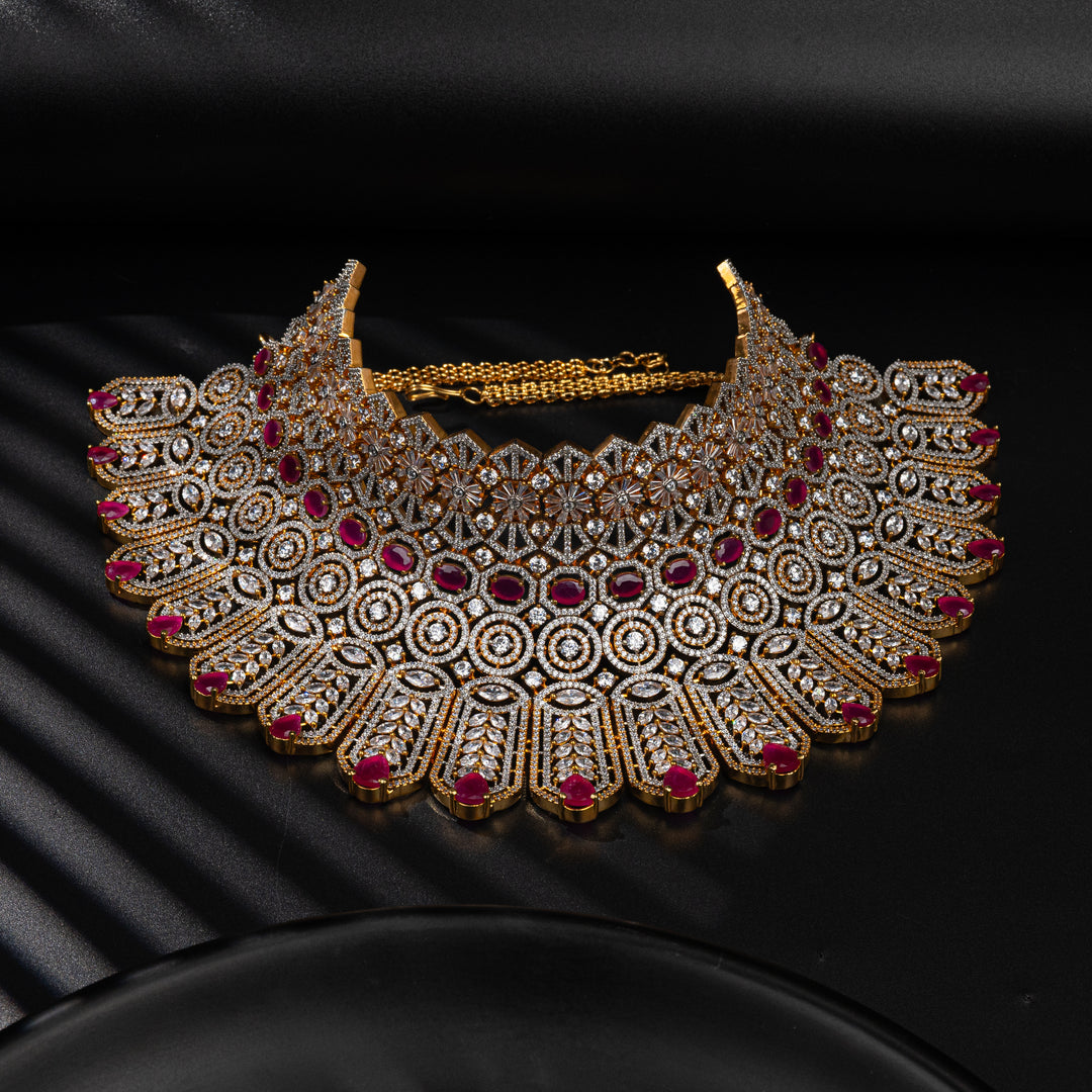 CZ Ruby Choker