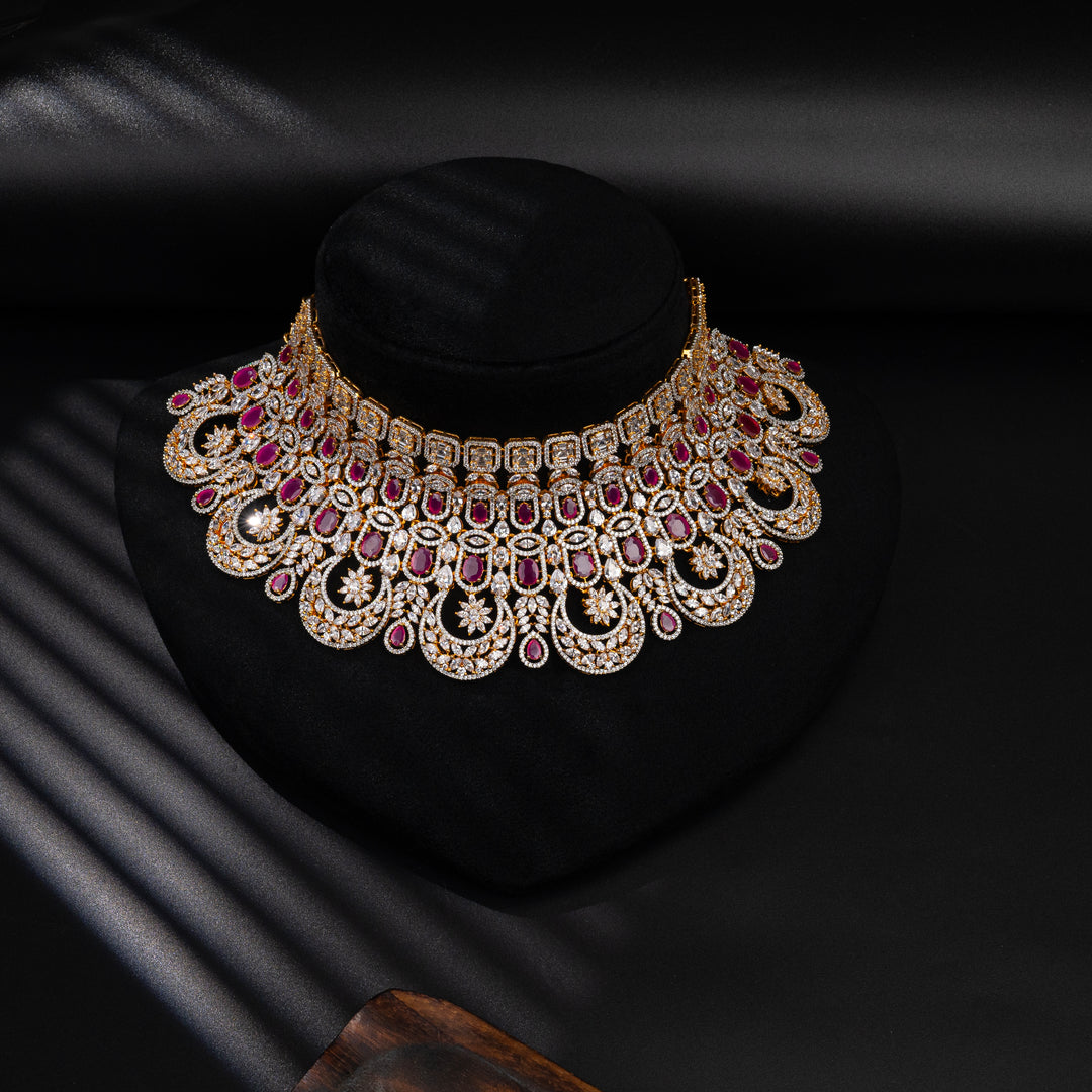 CZ Ruby Choker