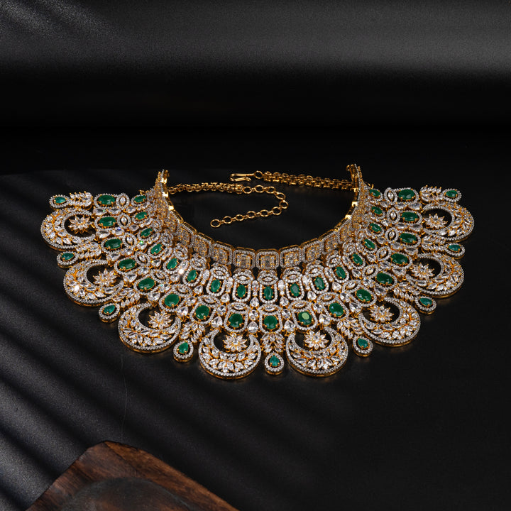 CZ Emerald Choker