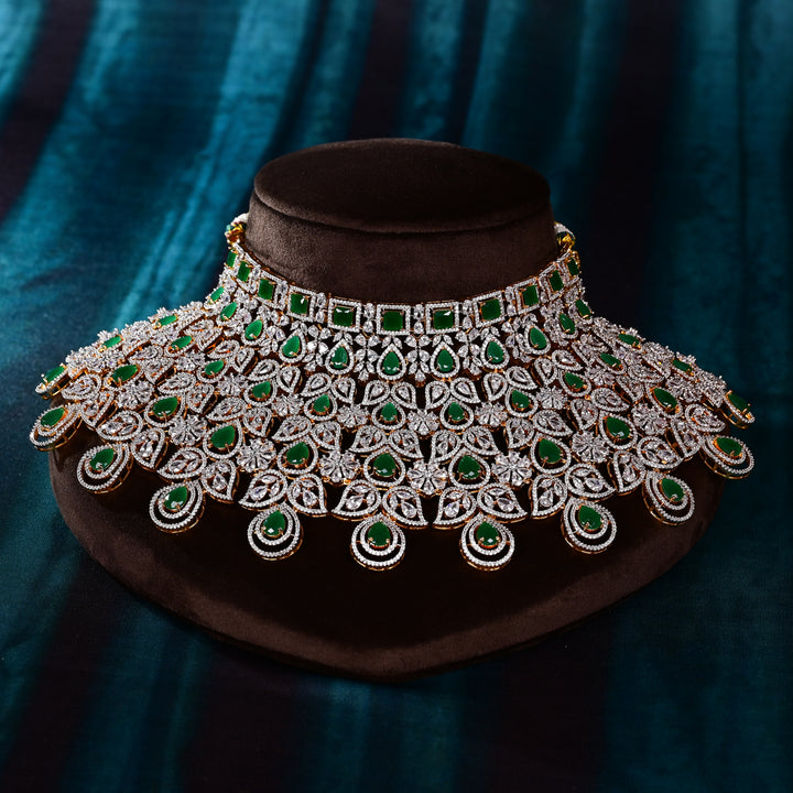 CZ Emerald Choker