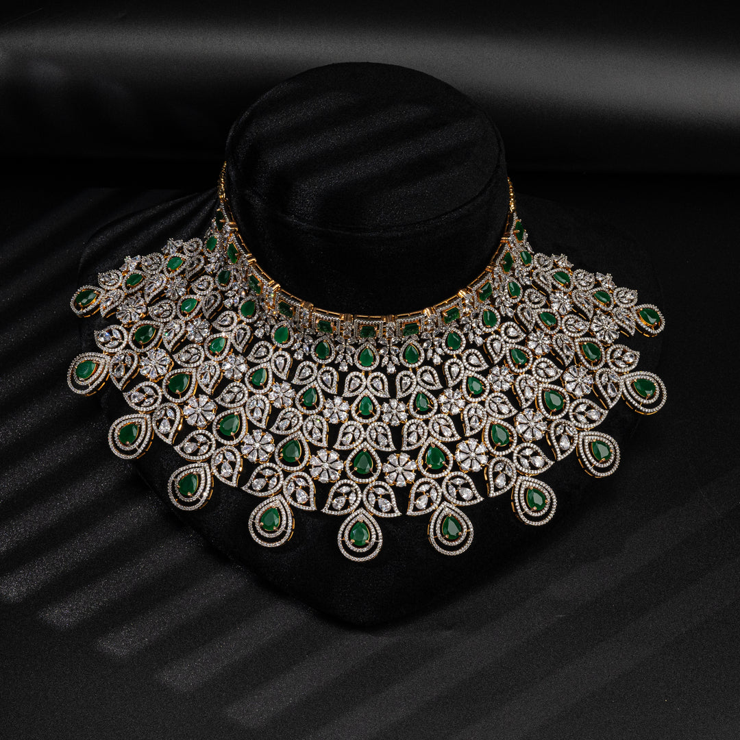 CZ Emerald Choker