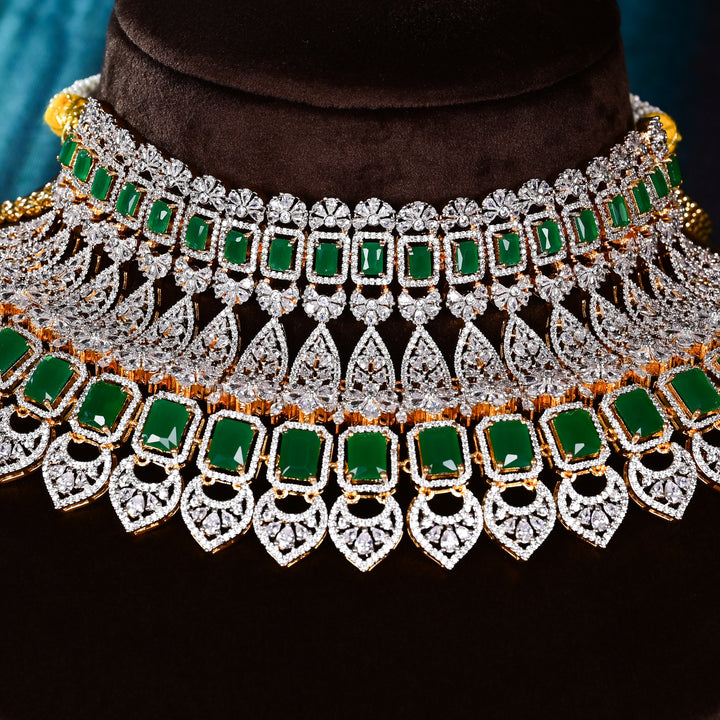 CZ Emerald Choker