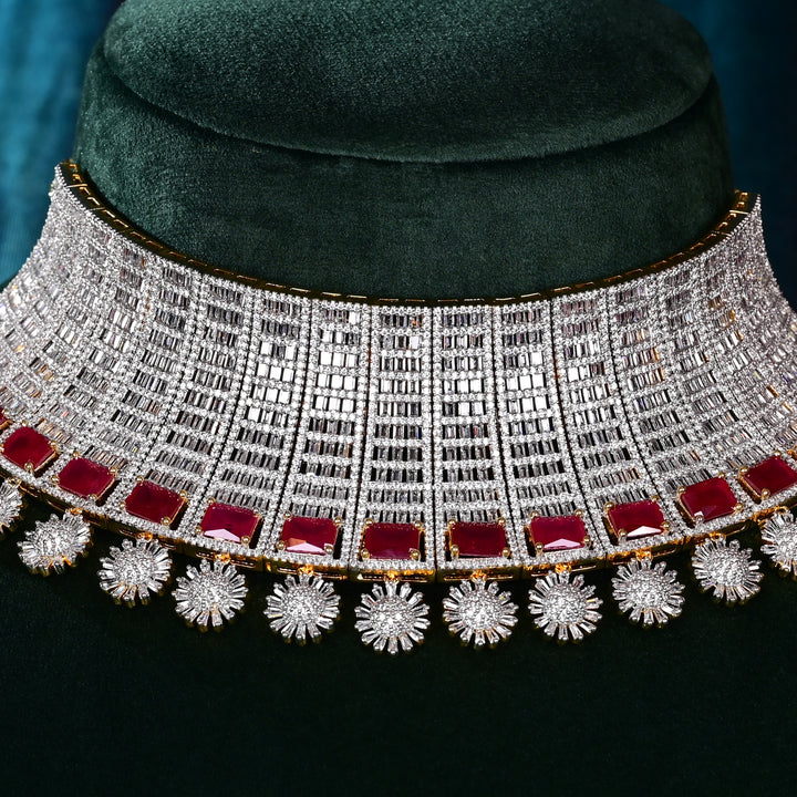 CZ Ruby Choker
