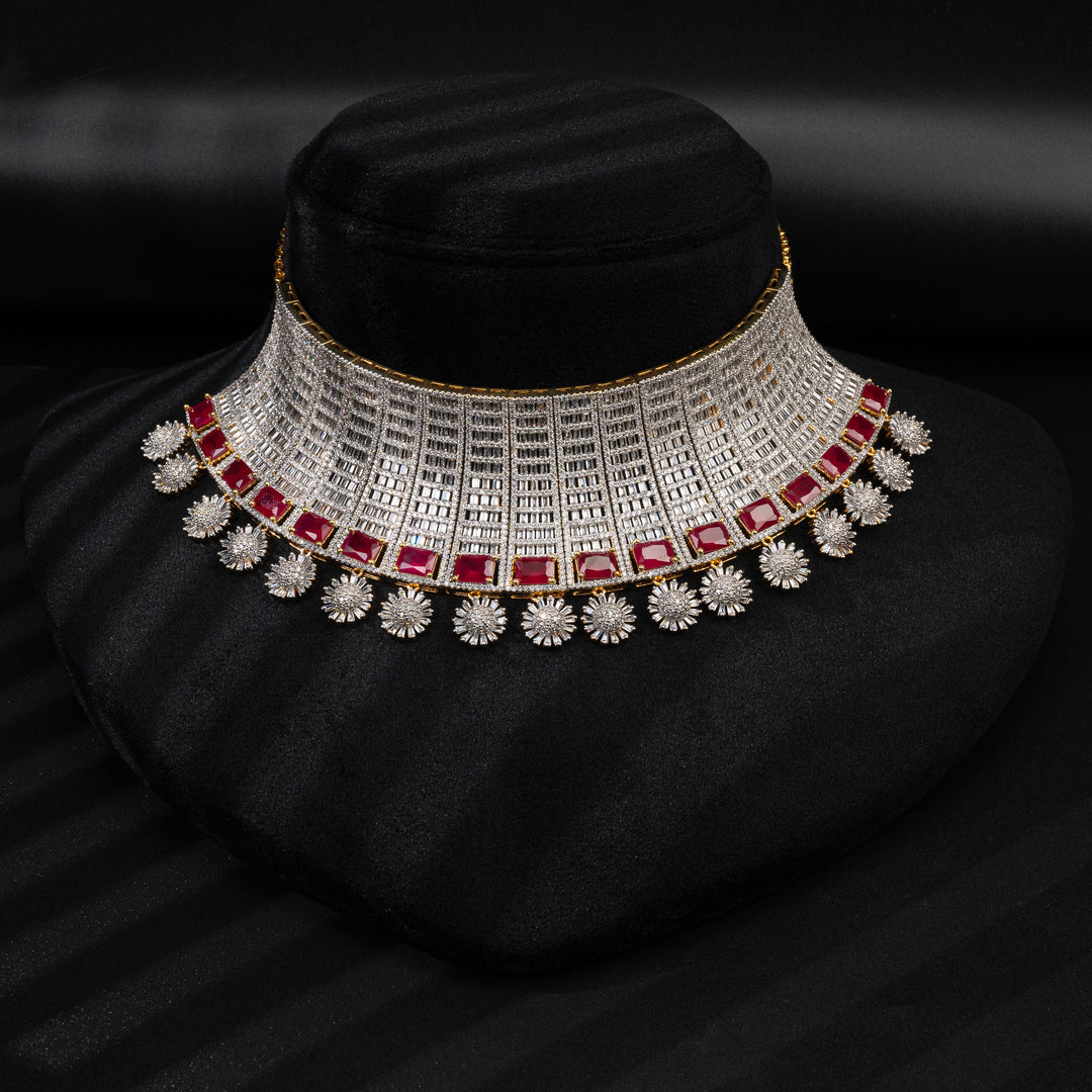 CZ Ruby Choker
