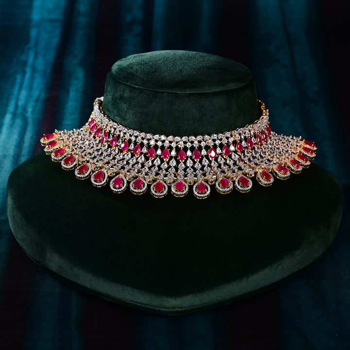 CZ Ruby Choker