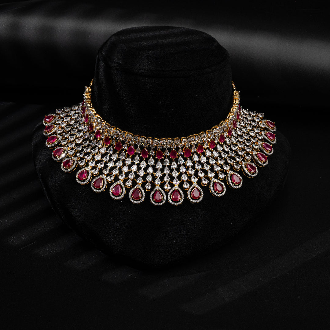 CZ Ruby Choker