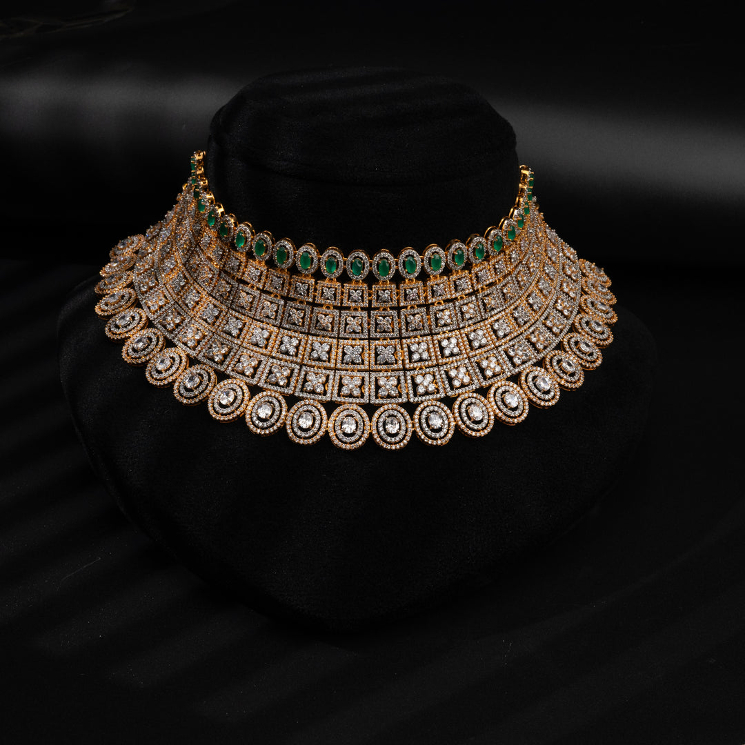 CZ Emerald Choker