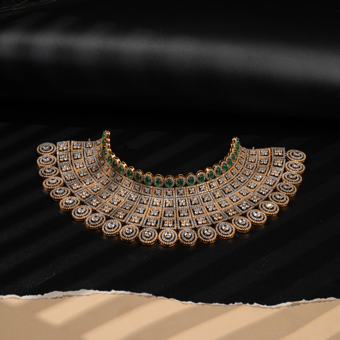 CZ Emerald Choker