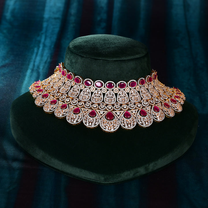 CZ Ruby Choker
