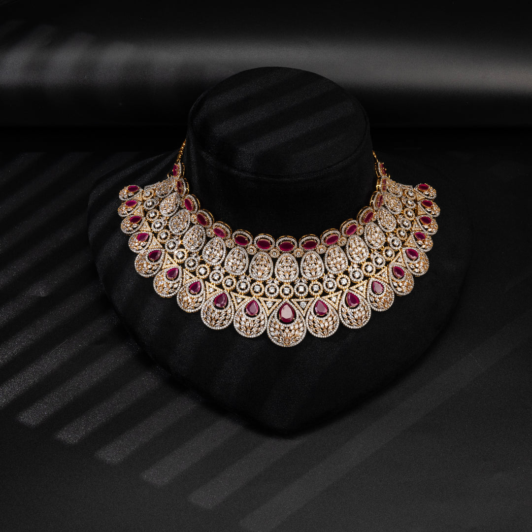 CZ Ruby Choker
