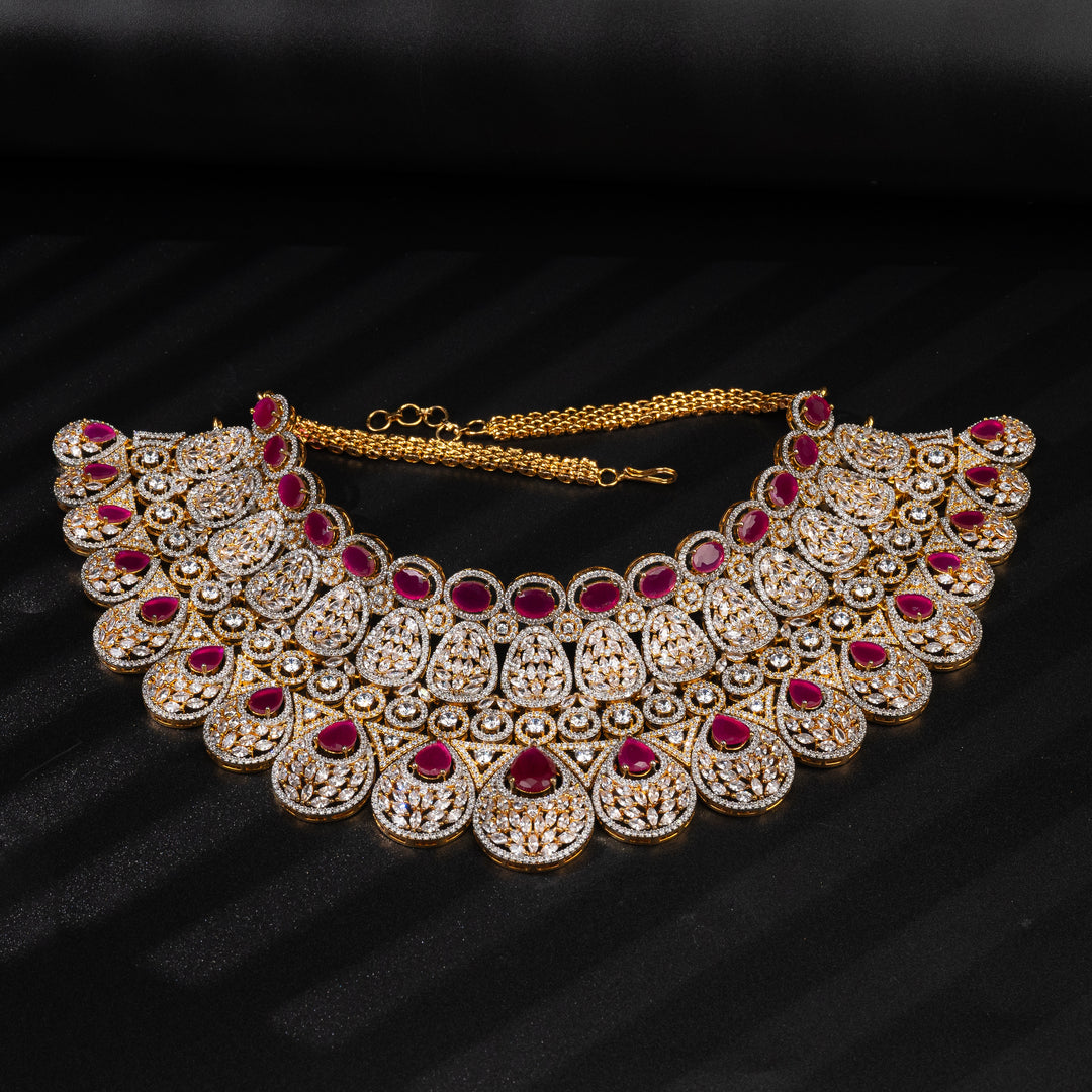 CZ Ruby Choker
