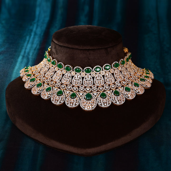 CZ Emerald Choker