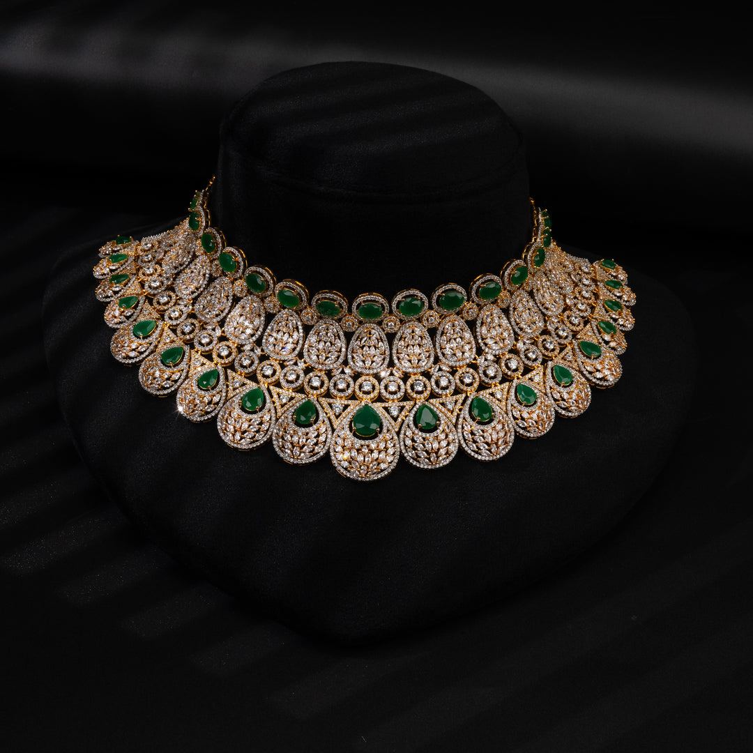 CZ Emerald Choker