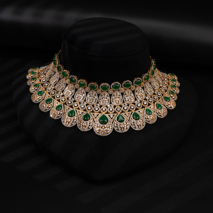CZ Emerald Choker
