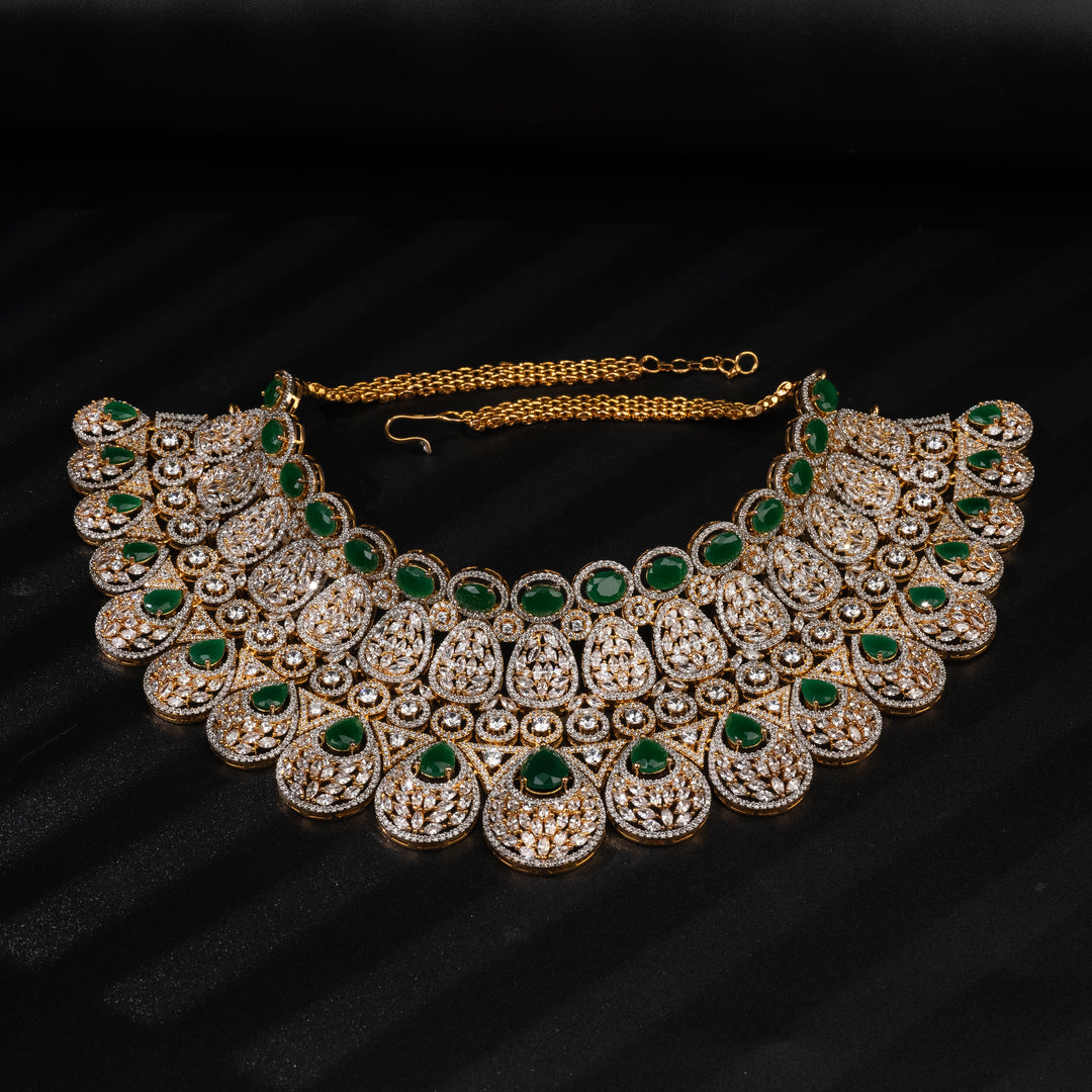 CZ Emerald Choker