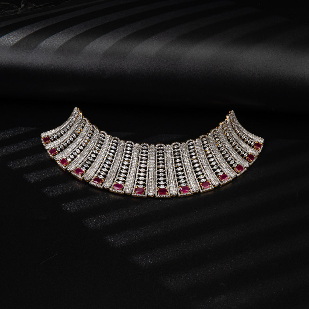CZ Ruby Choker