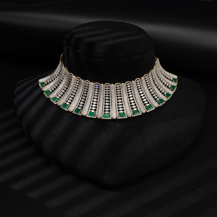 CZ Emerald Choker