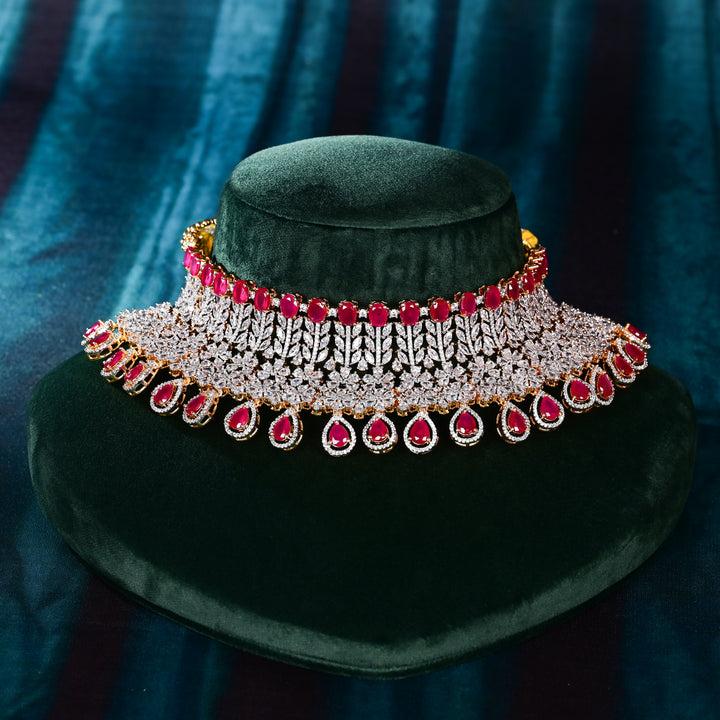 CZ Ruby Choker