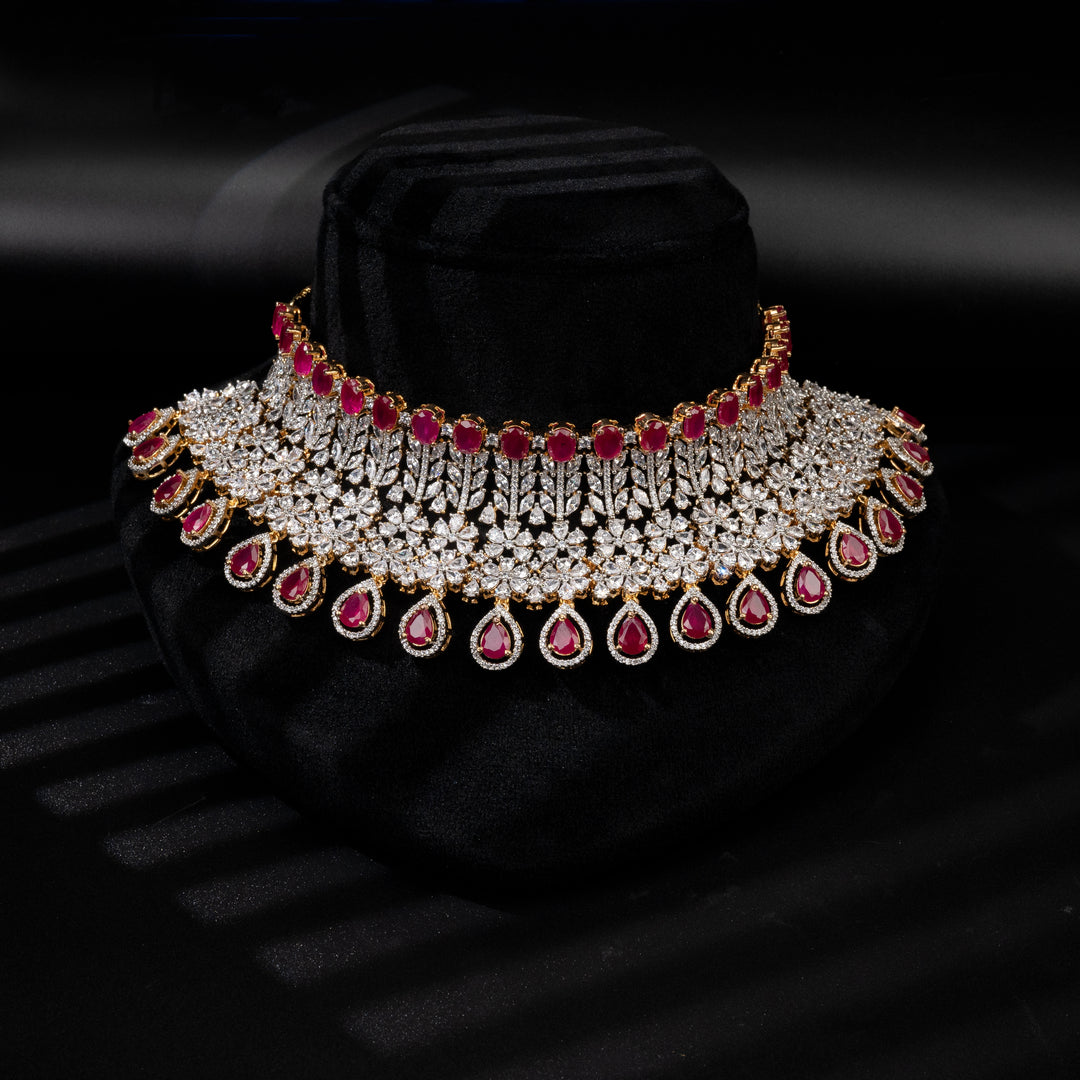 CZ Ruby Choker