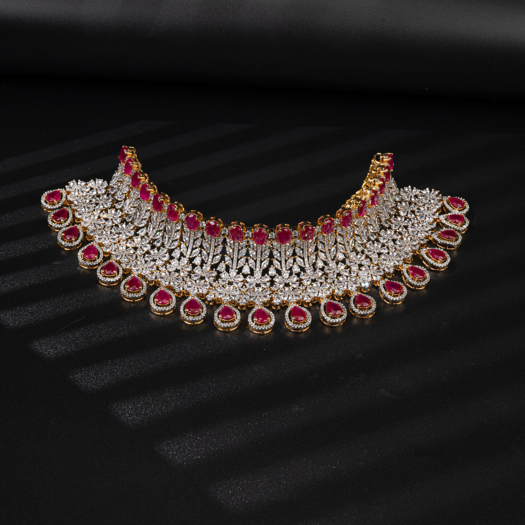 CZ Ruby Choker