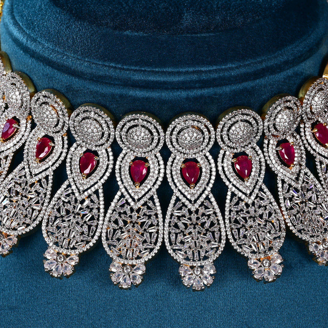 CZ Ruby Choker