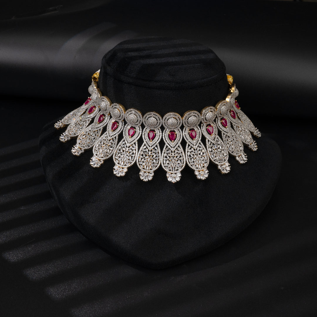 CZ Ruby Choker