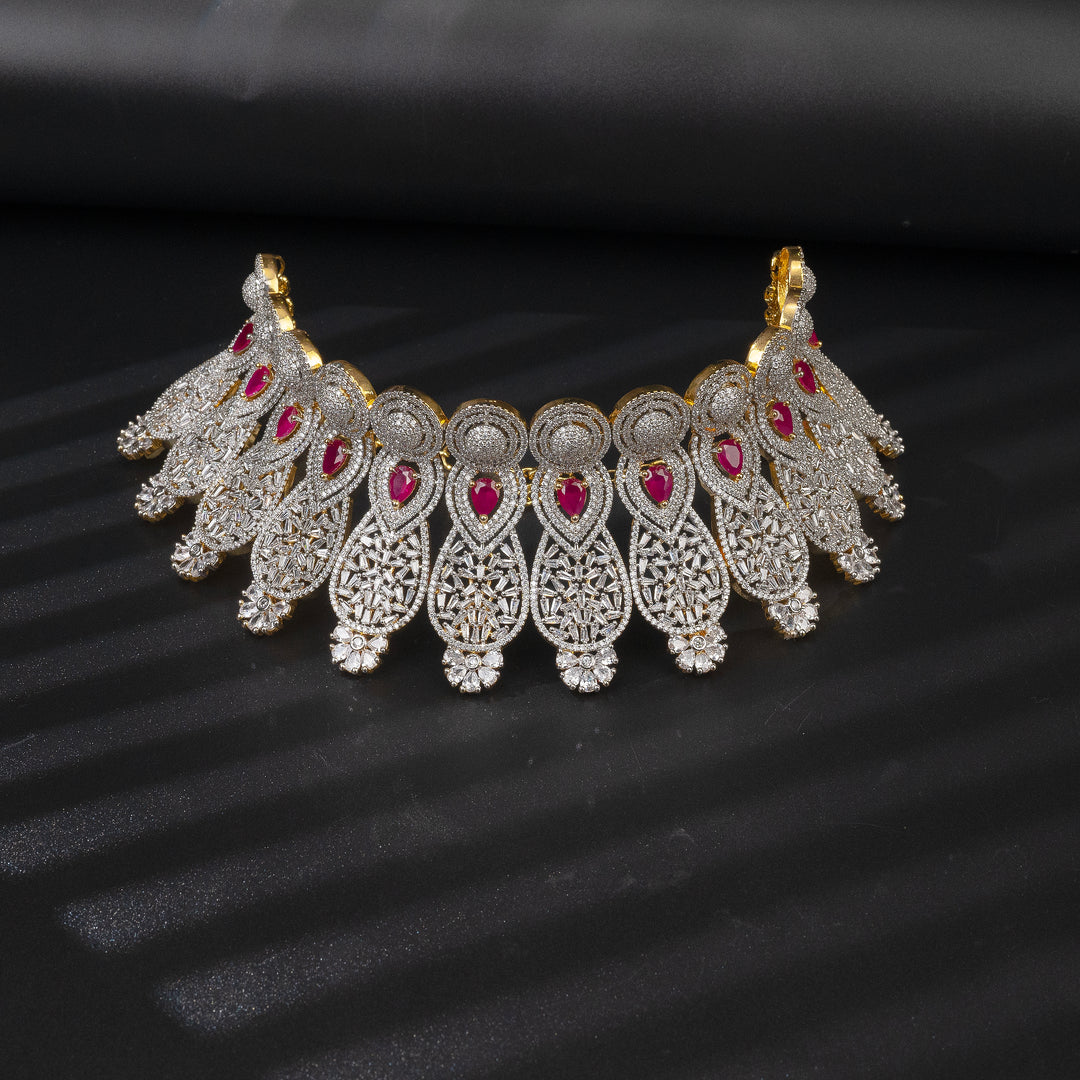 CZ Ruby Choker