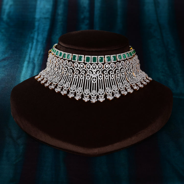 CZ Emerald Choker
