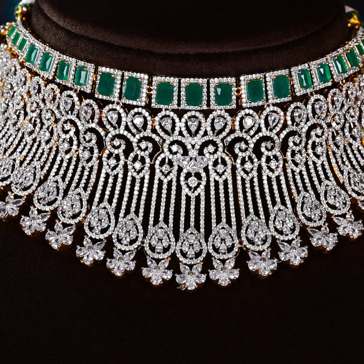 CZ Emerald Choker