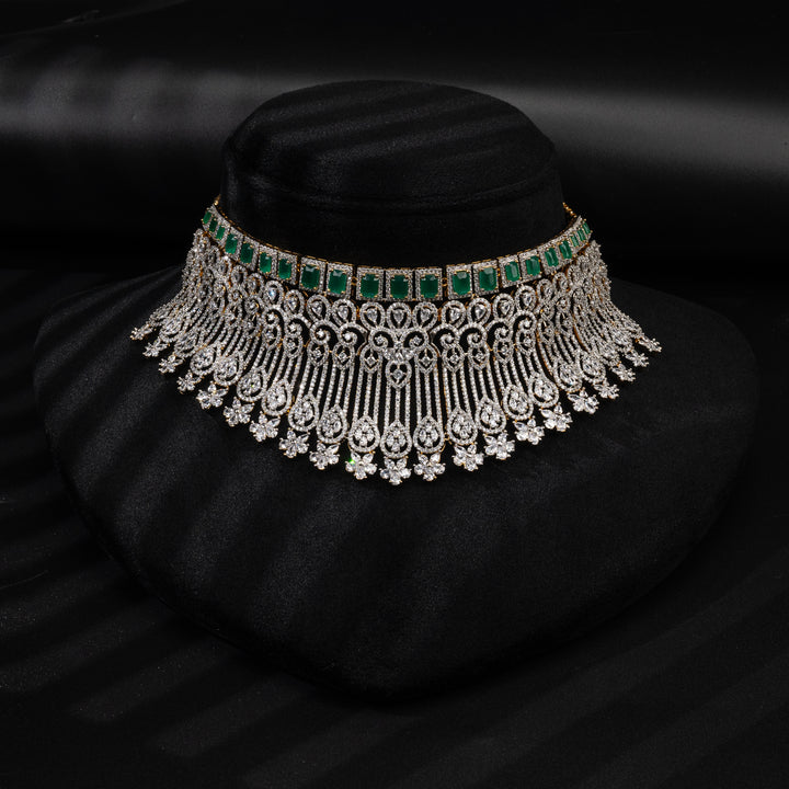 CZ Emerald Choker