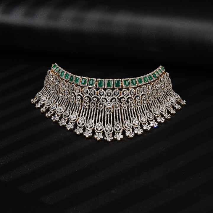 CZ Emerald Choker
