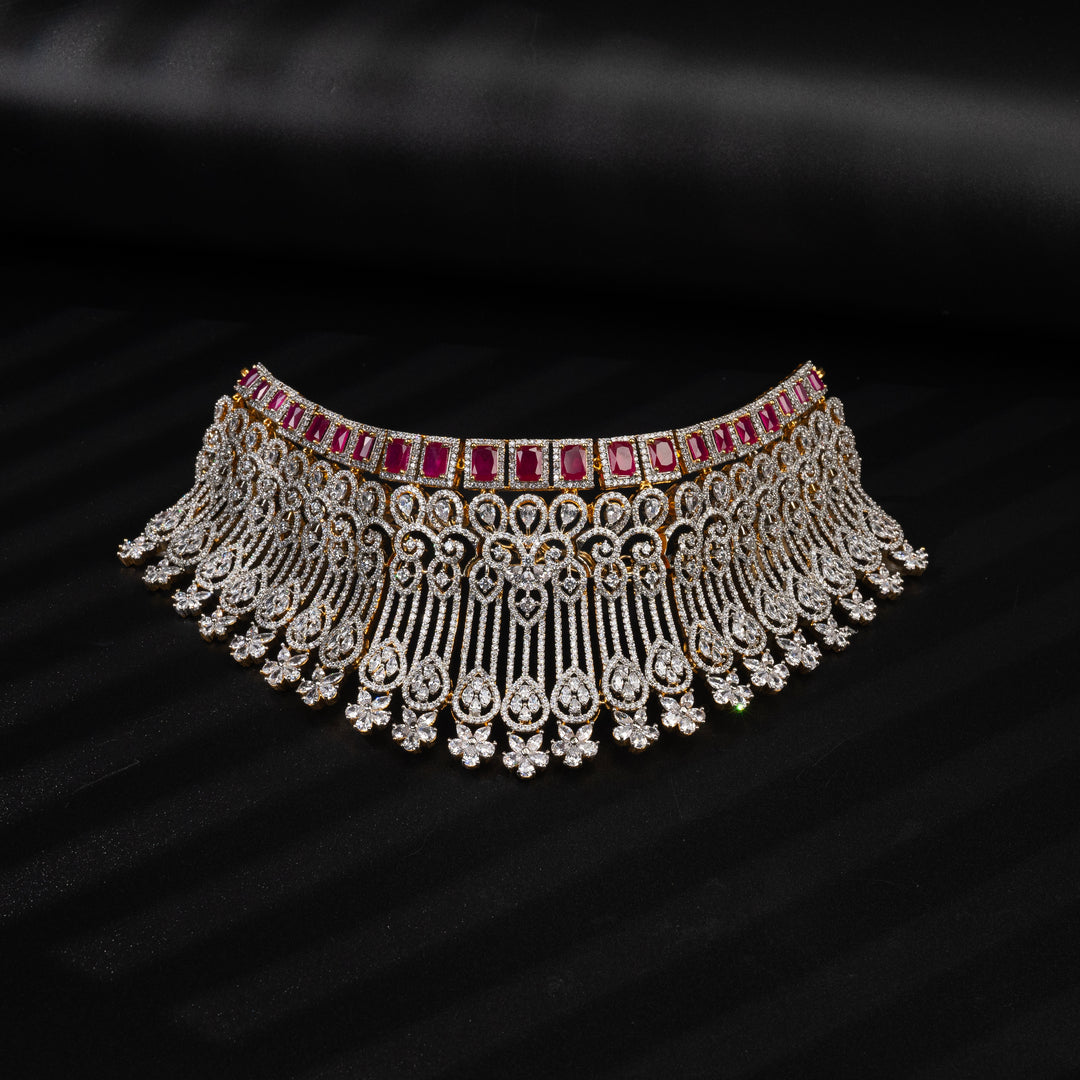 CZ Ruby Choker