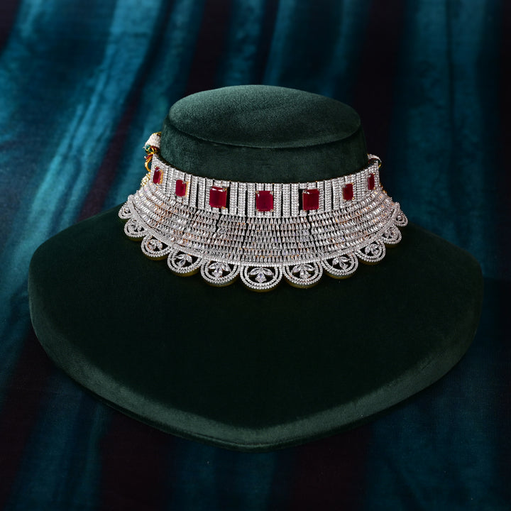 CZ Ruby Choker