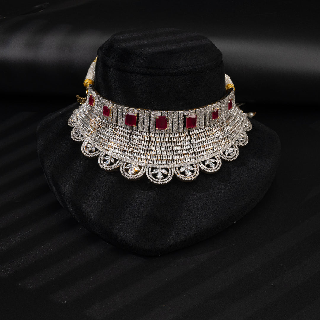 CZ Ruby Choker