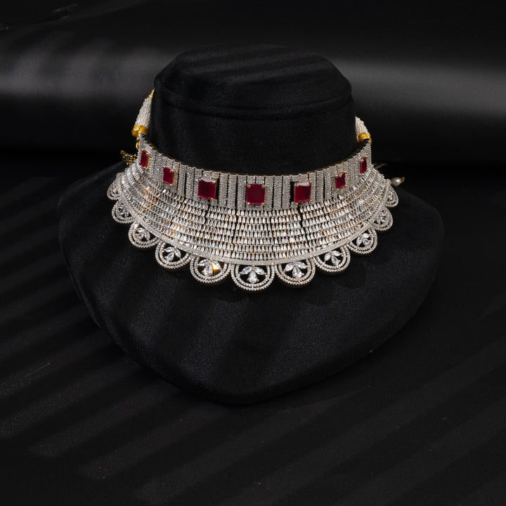 CZ Ruby Choker