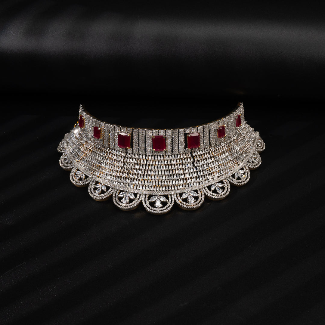CZ Ruby Choker