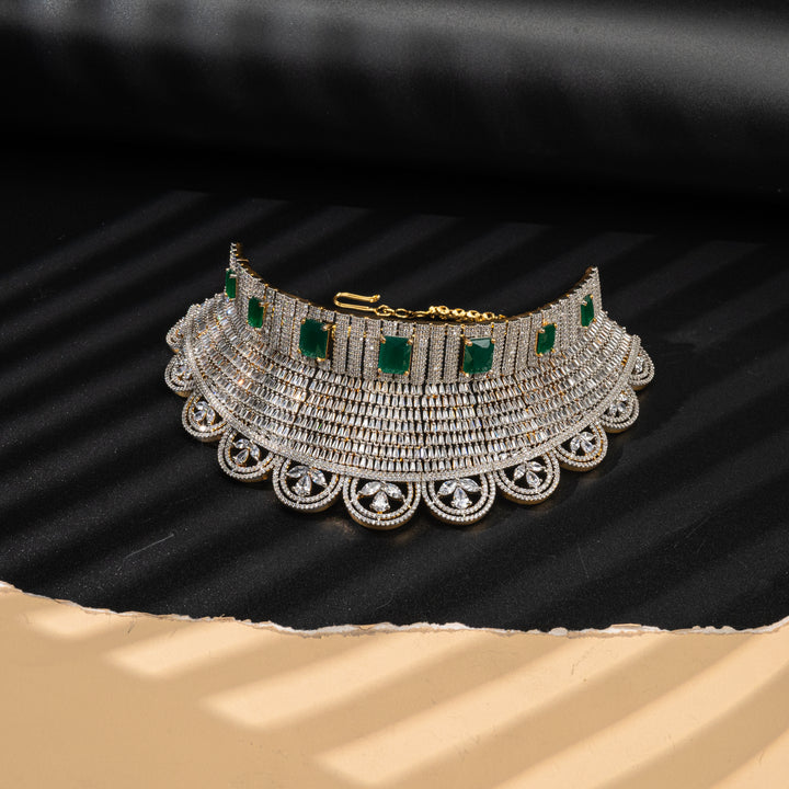 CZ Emerald Choker