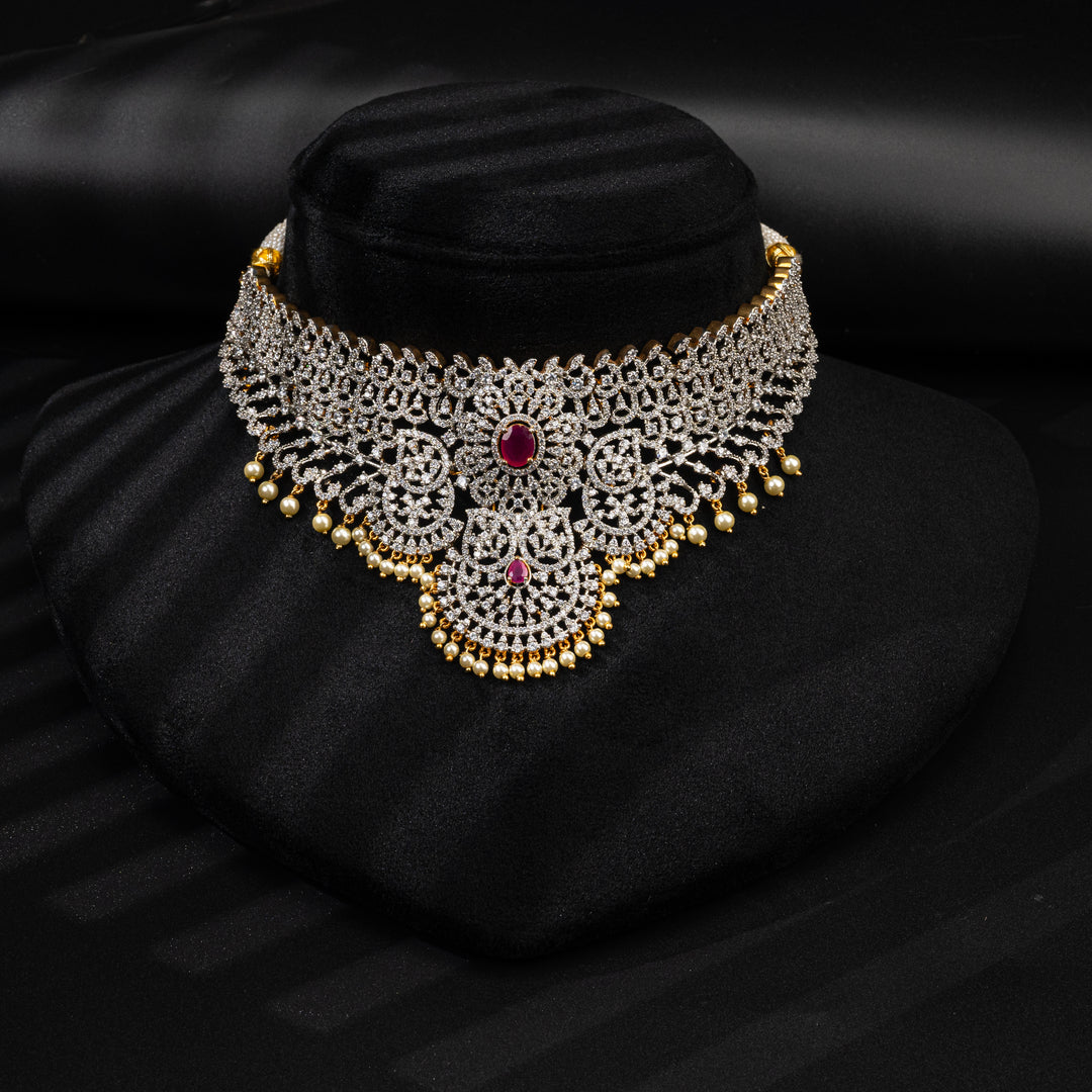 CZ Ruby Choker