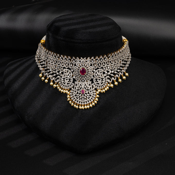 CZ Ruby Choker
