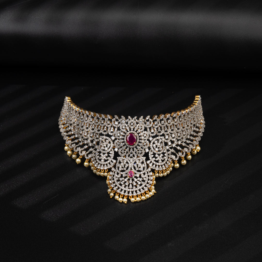 CZ Ruby Choker