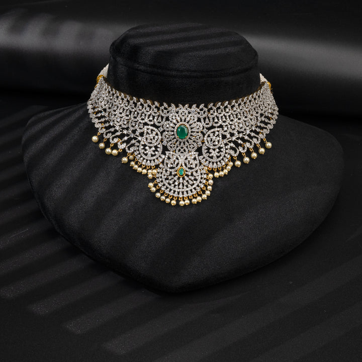 CZ Emerald Choker