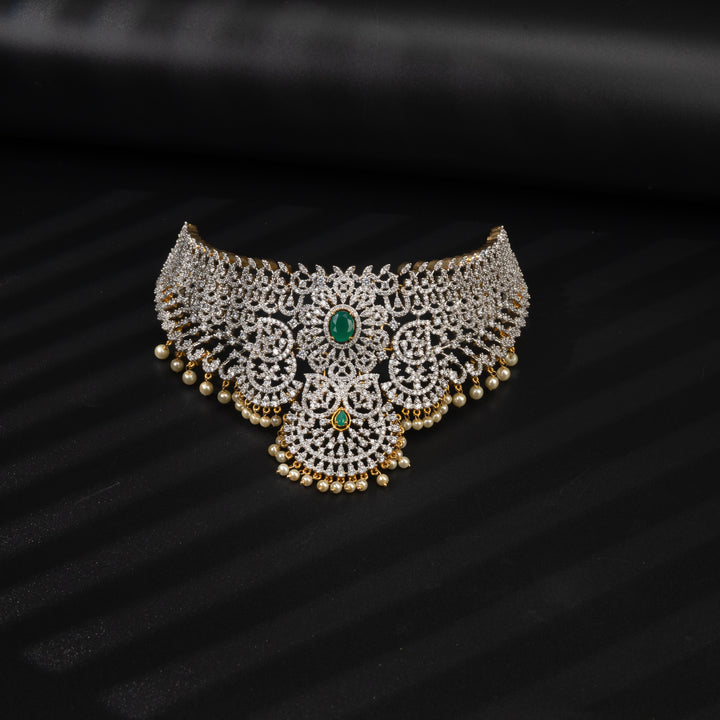 CZ Emerald Choker