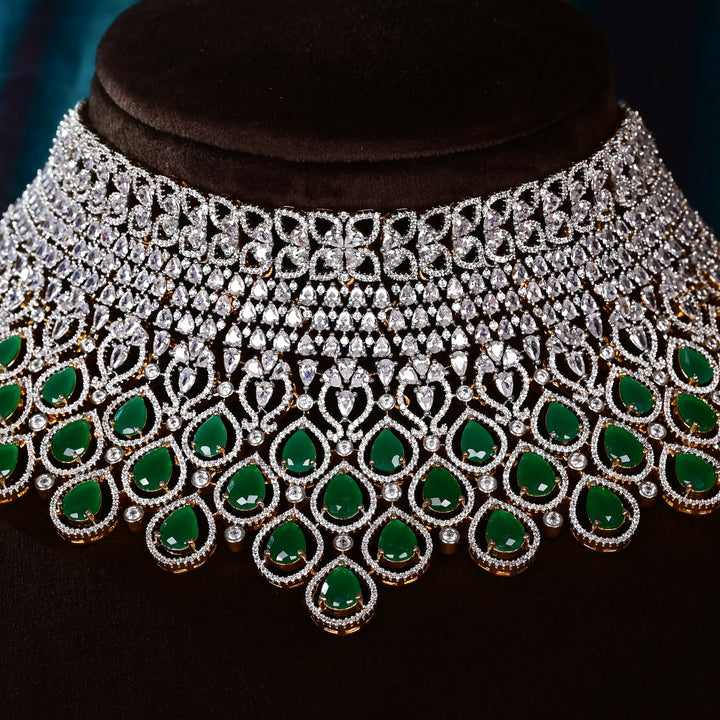 CZ Emerald choker
