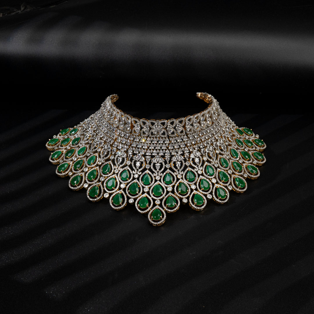 CZ Emerald choker