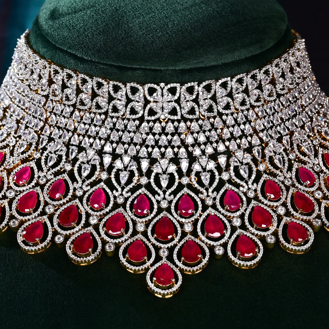 CZ Ruby Choker