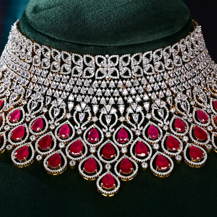 CZ Ruby Choker