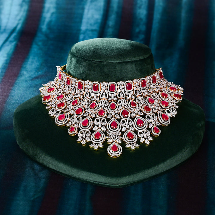 CZ Ruby Choker