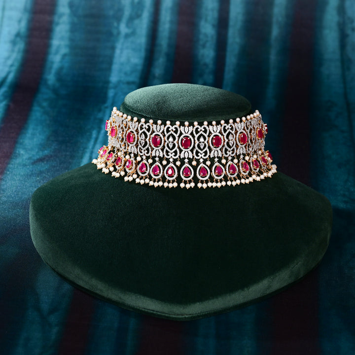 CZ Ruby Choker