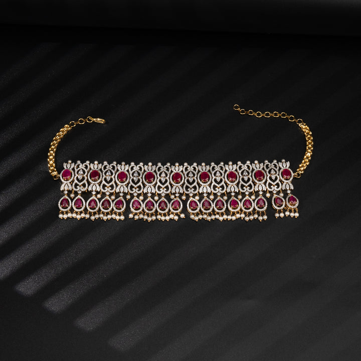 CZ Ruby Choker