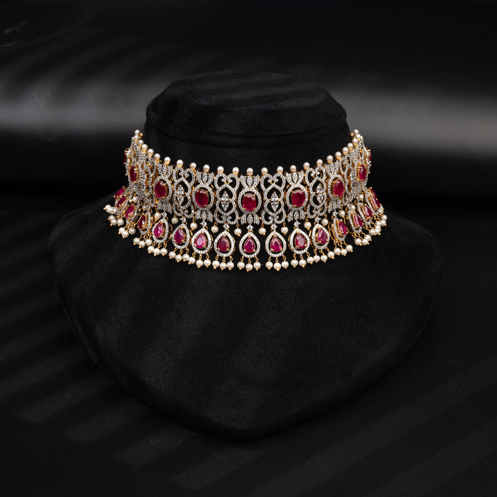 CZ Ruby Choker